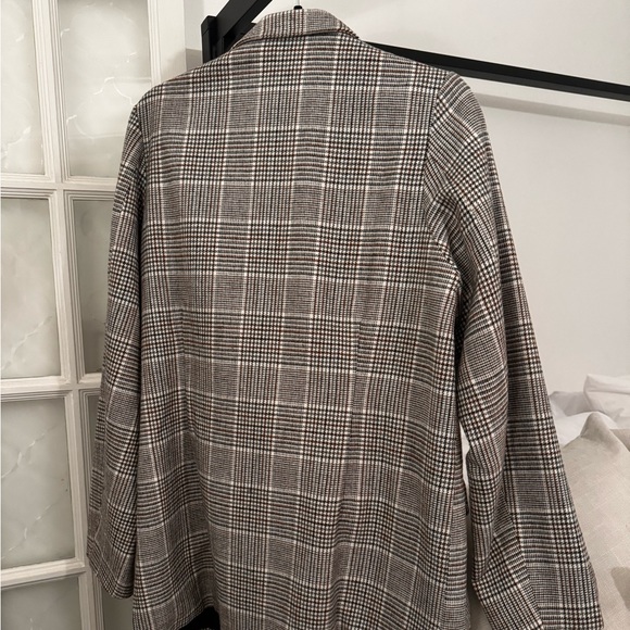 Houndstooth pattern 1 button blazer - Picture 7 of 7